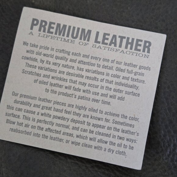 EUC DULUTH TRADING CO LIFETIME LEATHER PREMIUM FULL GRAIN COWHIDE BACKPACK GREEN - Picture 13 of 16